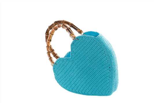 Crochet Bag Sky Blue